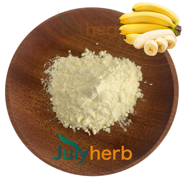 Freeze-dried yellow banana powder