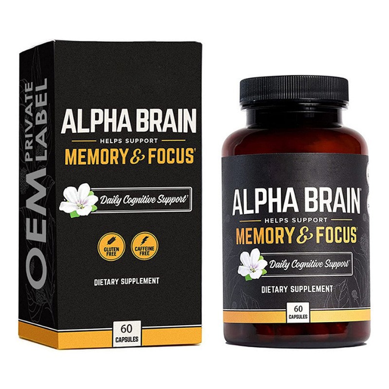 alpha brain capsules with l-theanine phosphatidylserine