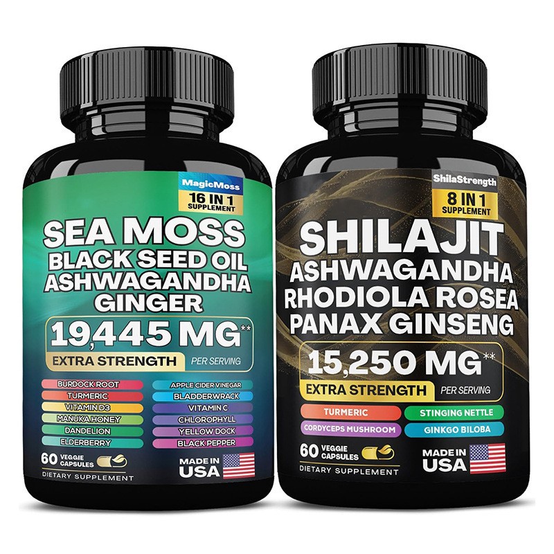 sea moss shilajit capsule