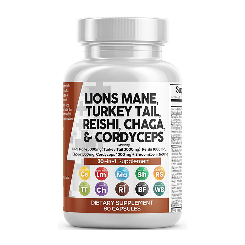 lion's mane mushroom capsules